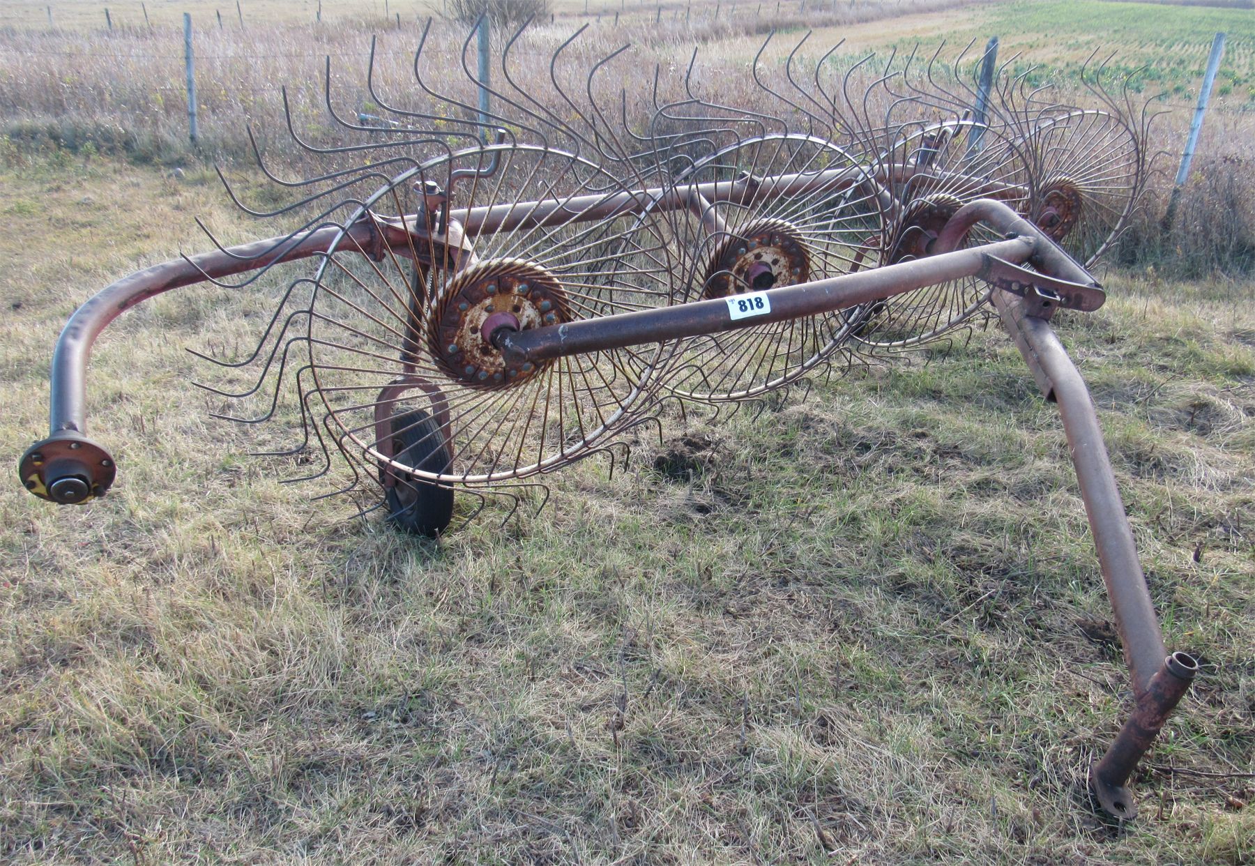 Side Delivery Rake (4 wheels on)