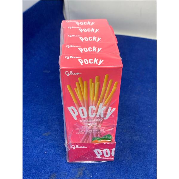 Pocky Strawberry Biscuit Cookies (5 x 33g)