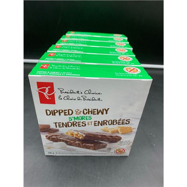 Presidents Choice Dipped & Chewy S'Mores Granola Bars (6 x 5)