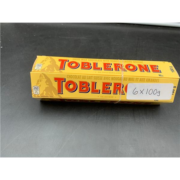 Toblerone Swiss Milk Chocolate (6 x 100g)