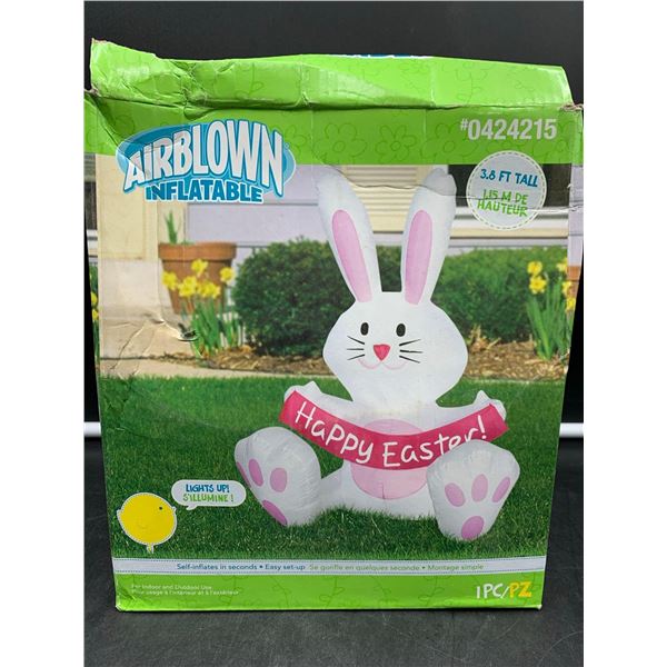 Inflatable Easter Bunny (3.8ft Tall)
