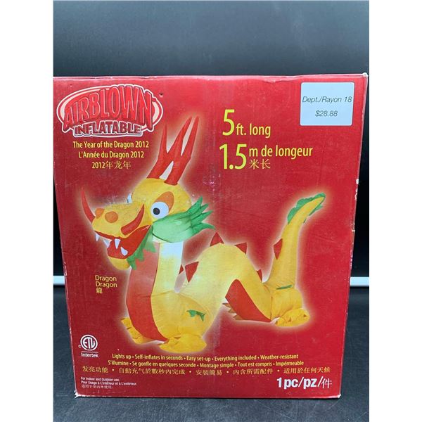 Inflatable 5ft Dragon