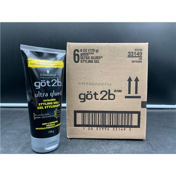 Schwarzkopf Invincible Styling Gel (6 x 170g)