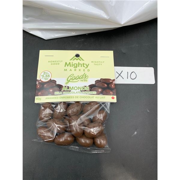 Milk Chocolate Almonds (10 x 60g)