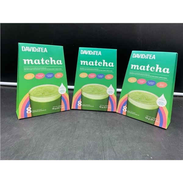 David's Tea Matcha Drink Mixes (3 x 8)
