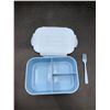 Image 1 : Bento Box Children's Lunchbox with Fork
