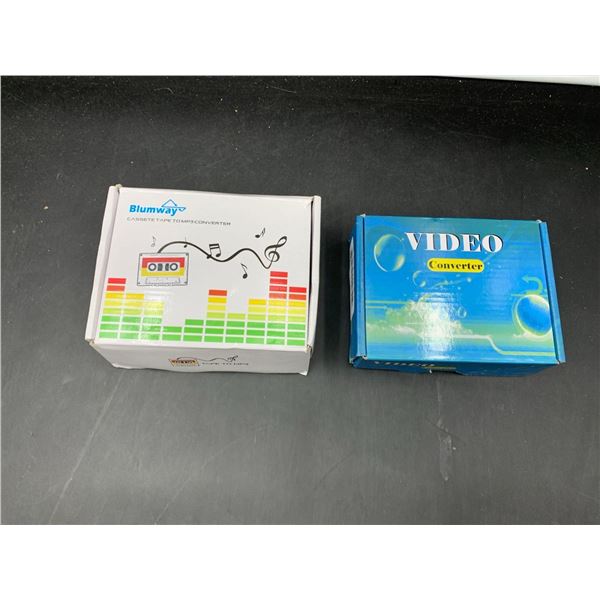 Video Converter and Cassete Tape Converter