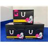 Image 1 : U by Kotex Balance Regular Ultra Thin Pads (3 x 18)