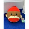 Image 1 : Sock Monkey Plush Head