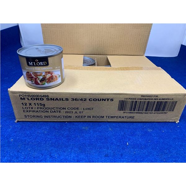 M'Lord Snails (12 x 115g)