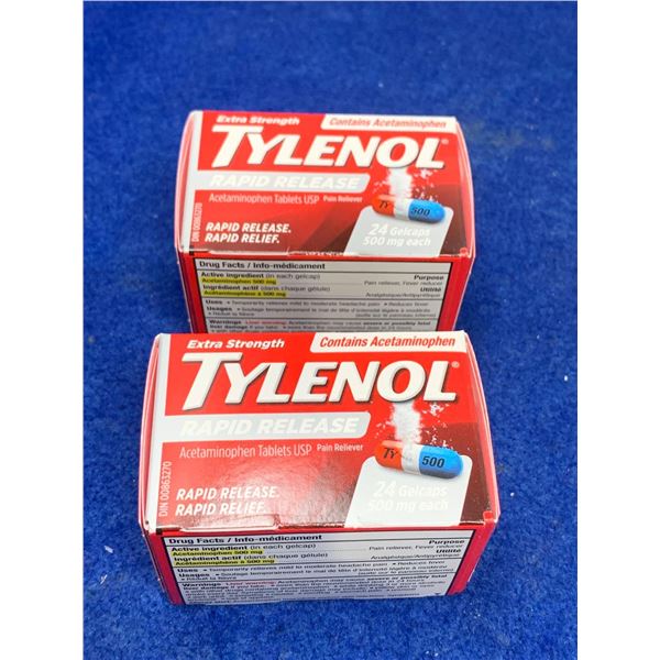 Tylenol Rapid Release Gelcaps (2 x 24)