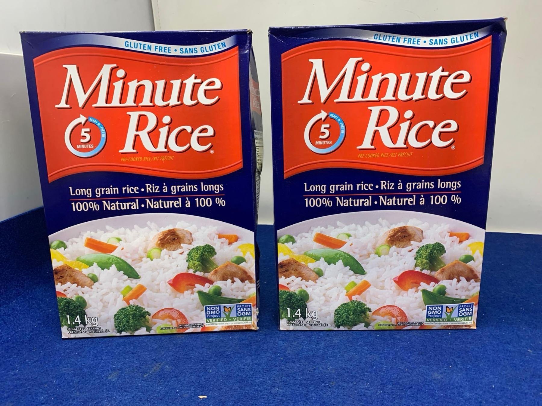 Minute Rice Long Grain Rice (2 x 1.4kg)