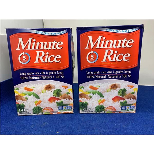 Minute Rice Long Grain Rice (2 x 1.4kg)