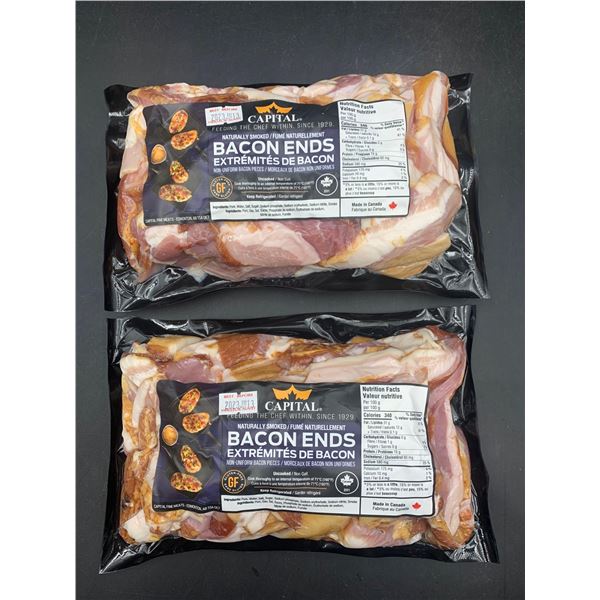 FROZEN - Capital Meats Naturally Smoked Bacon Ends (Gluten Free) 2X1 Kg