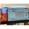 Image 1 : CASE LOT Quaker Crispy Minis Ketchup Flavor Brown Rice Chips 12 x 100g