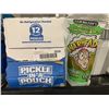 Image 2 : CASE LOT Pickle In A Pouch 12 Individually Wrapped