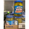 Image 2 : CASE LOT Vlasic Stackers Bread & Butter Pickles Mildly Sweet & Spicy 12 x 500ml