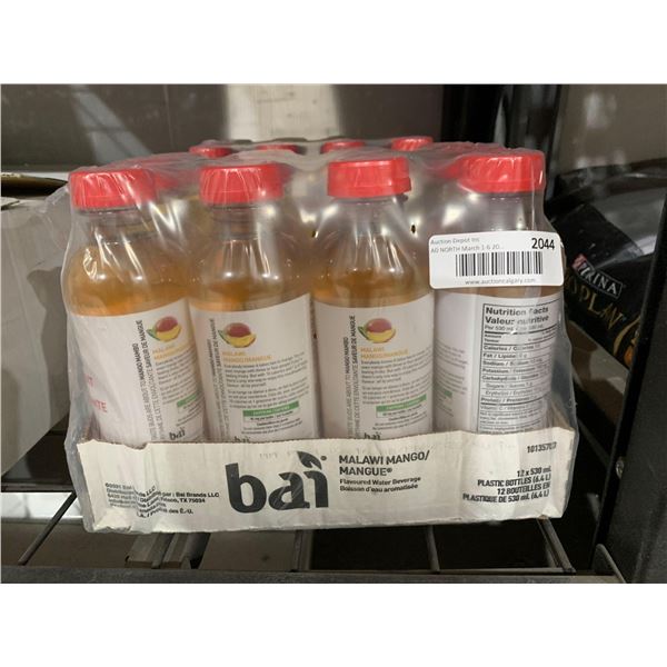 CASE LOT Bai Malawi Mango Flavored Water Beverage 12 x 530ml