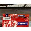 Image 2 : CASE LOT Nestle KitKat Chunky Chocolate Bars 24 x 85g