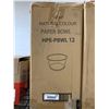 Image 1 : CASE LOT Natural Color Paper Bowl HPE-PBWL 12 10 x 50ct