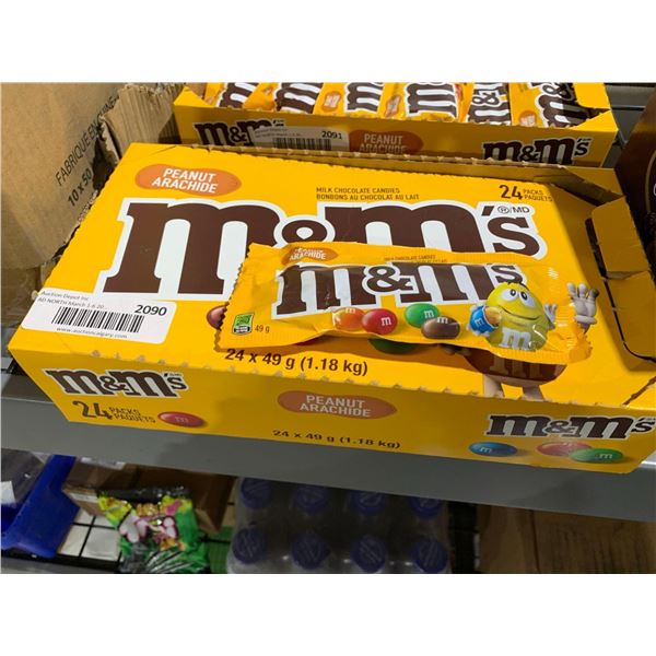 CASE LOT M&M's Milk Chocolate Peanut 24 x 49g