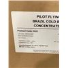Image 3 : CASE LOT Pilot Flying J Brazil Cold Brew Concentrate 3:1 12x16floz