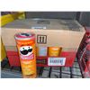 Image 1 : CASE LOT Pringles Cheddar Chips 14 Cans x 156g