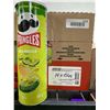Image 2 : CASE LOT Pringles Dill Pickle Chips 14 Cans x 156g
