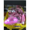 Image 3 : CASE LOT Light Up Pink Feather Tiaras