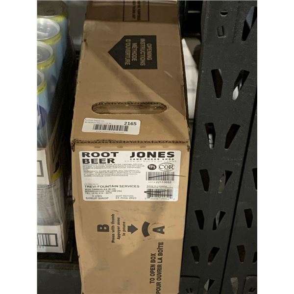 Jones Root Beer Syrup 3 US Gallons