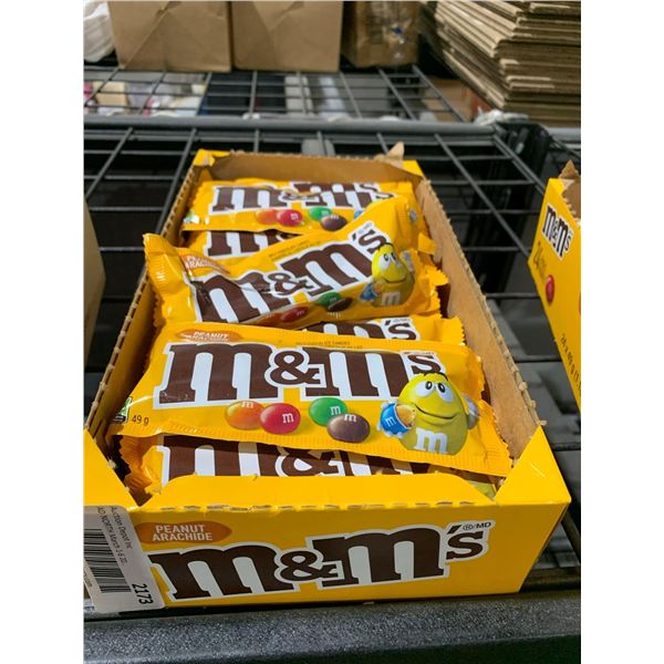 CASE LOT M&M's Chocolate Peanut 24 x 49g