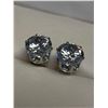 Image 3 : Set of Brilliant Cut 1.5 Carat Round Solitaire Stud Earrings Set