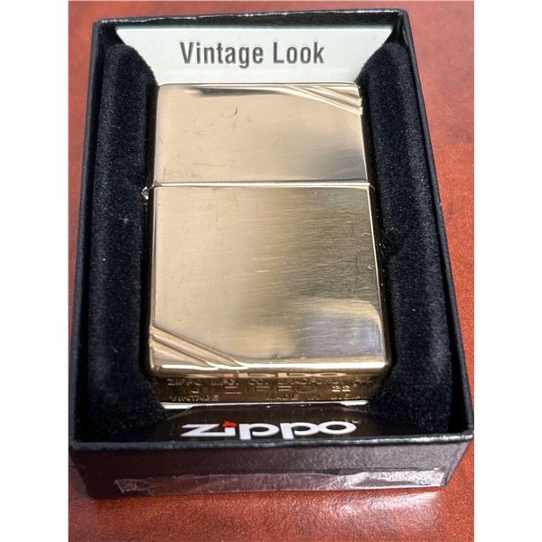 Zippo Golden Vintage Look 1940's Style Lighter