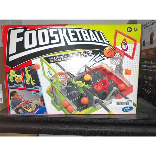 Hasbro FoosketBall Game 2 People 8+