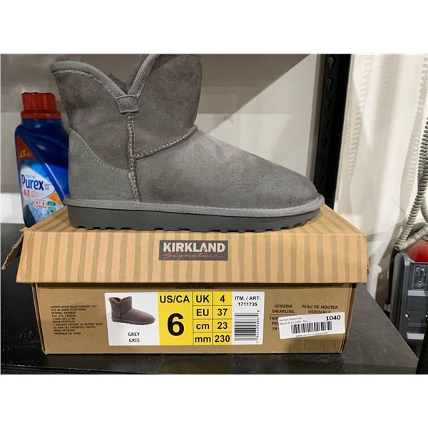 KIrkland Signature Grey Size 6 Ladies Boots