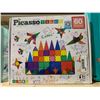 Image 1 : Picasso Tiles 60 Pieces 3-D Magnetic Building Tiles