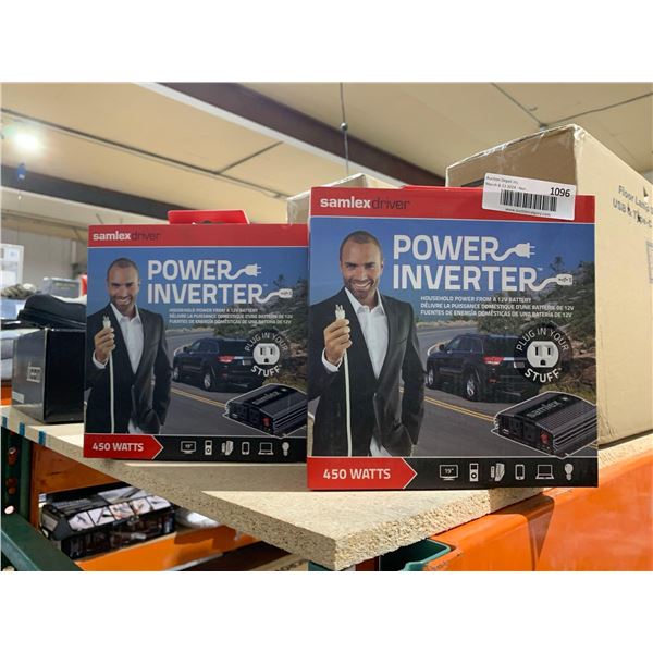 Samlex Driver Power Inverters 450 Watts Lot of 2