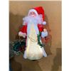 Image 2 : Lot of 2 Electronic Light Up / Rolling Santas