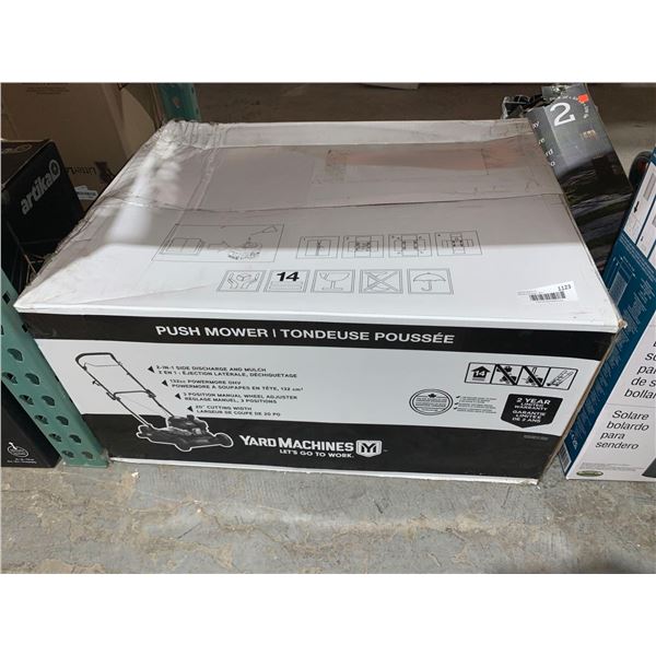 Yard Machines Push Mower 2 in 1 Side Discharge & Mulch