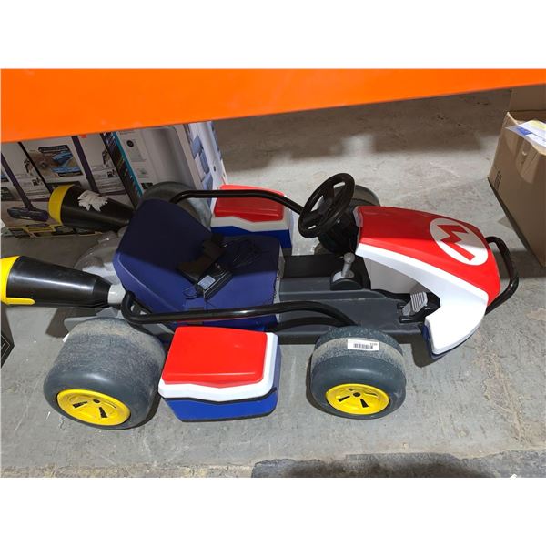 Super Mario Kart Deluxe Kids Ride On 24V Battery Pow