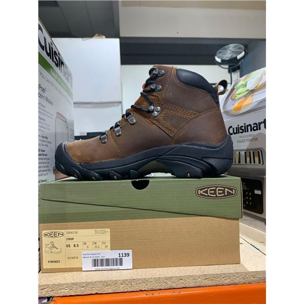 Keen Pyrenees Syrup Womens Hiking Boots Size 8.5