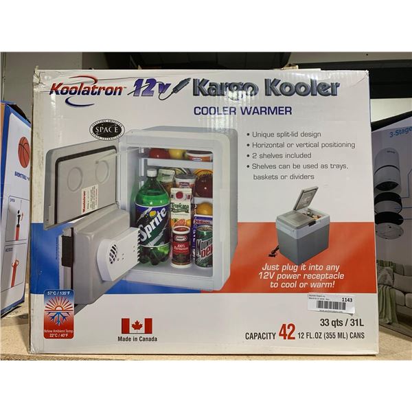 Koolatron 12V Kargo Kooler Cooler / Warmer 31L