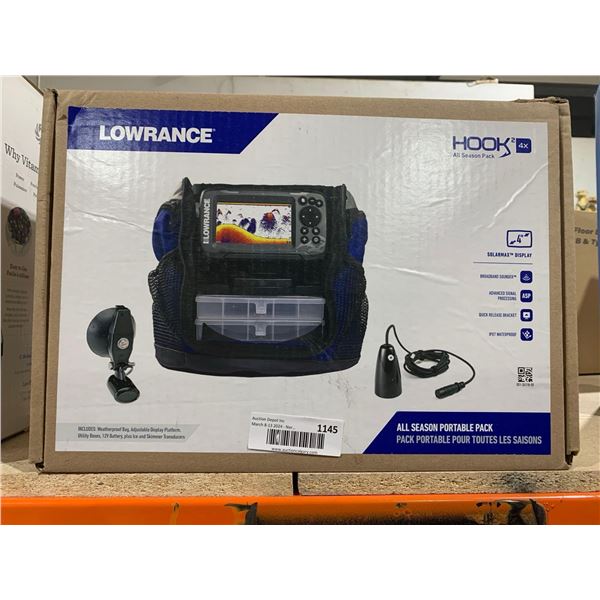 Lowrance Hook2 All Season Portable Pack Fish Finder