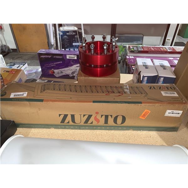 ZUZITO Crystal Dimmable Bathroom Vanity Lighting Fixtures 7500 Modern LED Vanity Lights Over Mirror 