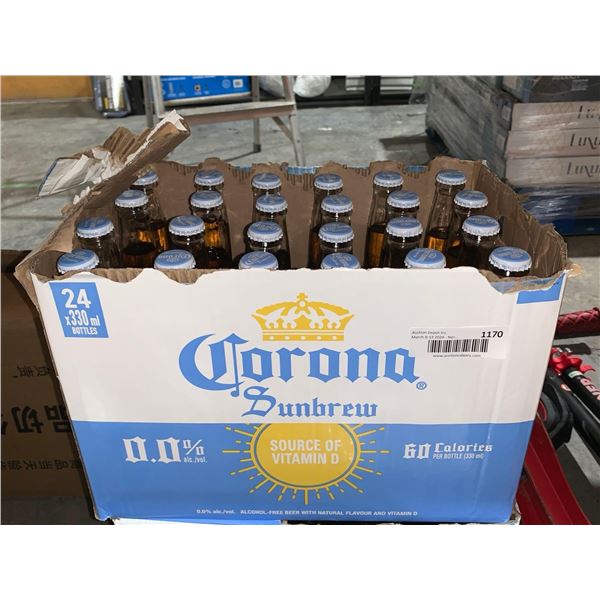 Corona Sunbrew 0.0% Zero Alcohol Beer 24 x 330ml