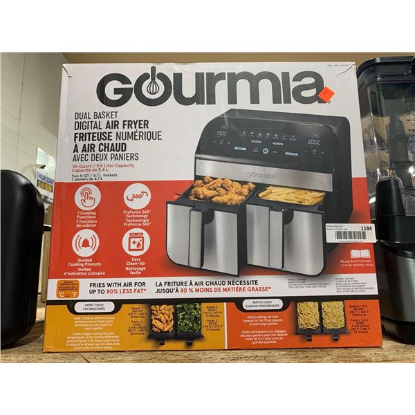 Gourmia Dual Basket Digital Air Fryer