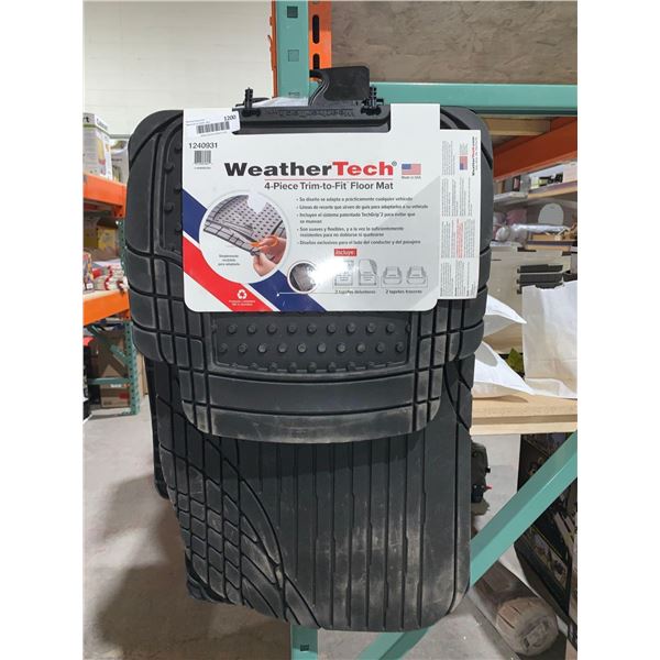 WeatherTech 4 Pc Trim-to-Fit Floor Mat