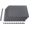 Image 1 : Amazon basics High Density Foam Interlocking Exercise Gym Floor Mat Tiles Pack of 6 Grey 24 x 24 x .