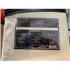 Image 2 : Comfy Bamboo World 8800 Gold Series 4pc King Sheet Set Cream