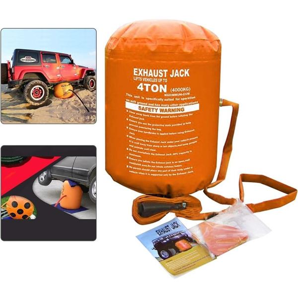 MR CARTOOL 4 TON Automotive Escape Air Lifting Jack Car Emergency Floor Jack Tool Emergency Roadside